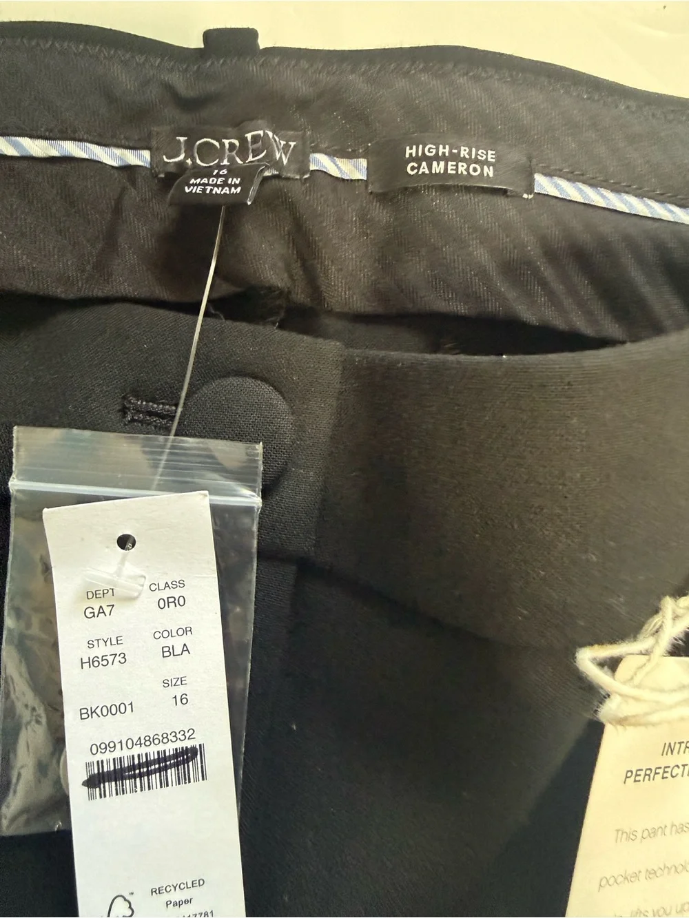 J. Crew fabric cameron styling